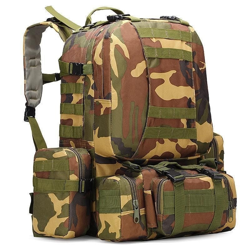 Unisex Taktinen Reppu Modulaarisilla Taskuilla 8