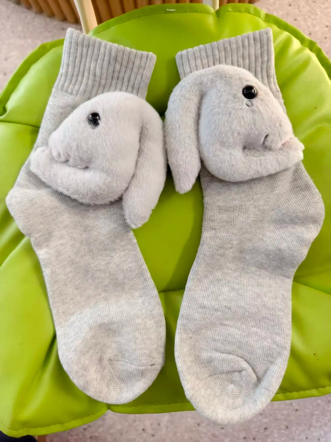 Unisex Talosukat 3D-Eläinkorostuksella Leikkisästi Mukautuva 15
