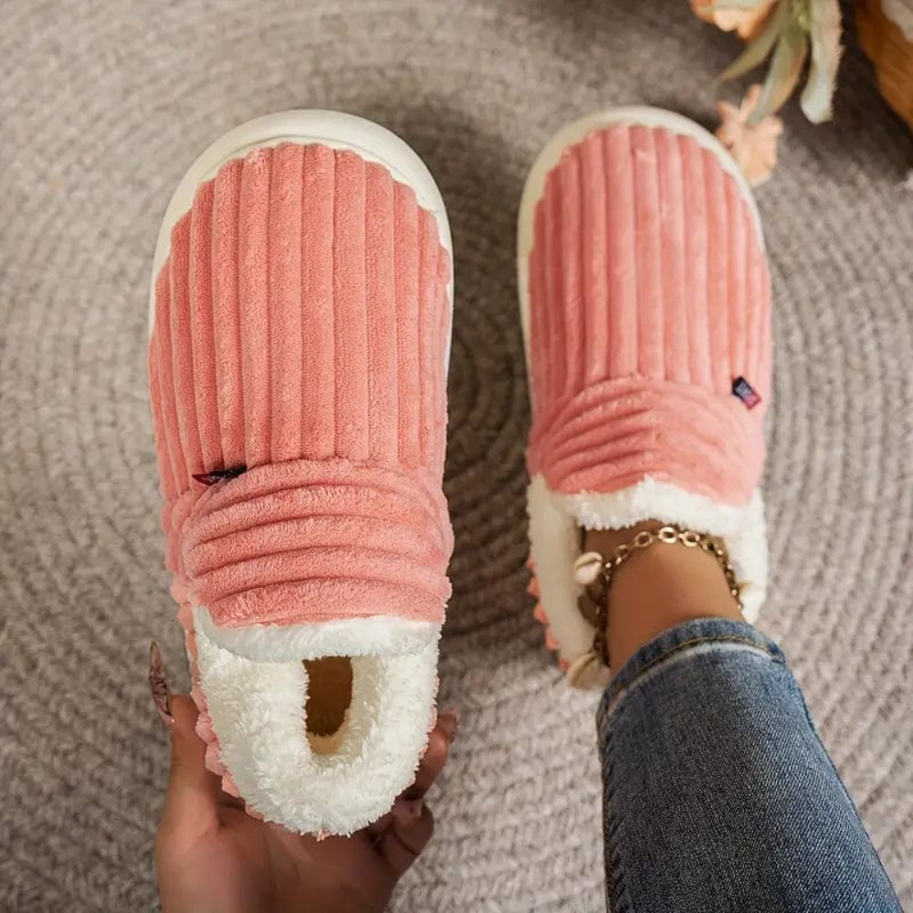Unisex Tossut Pehmeä Plush Sisä- ja Ulkokäyttöön 5
