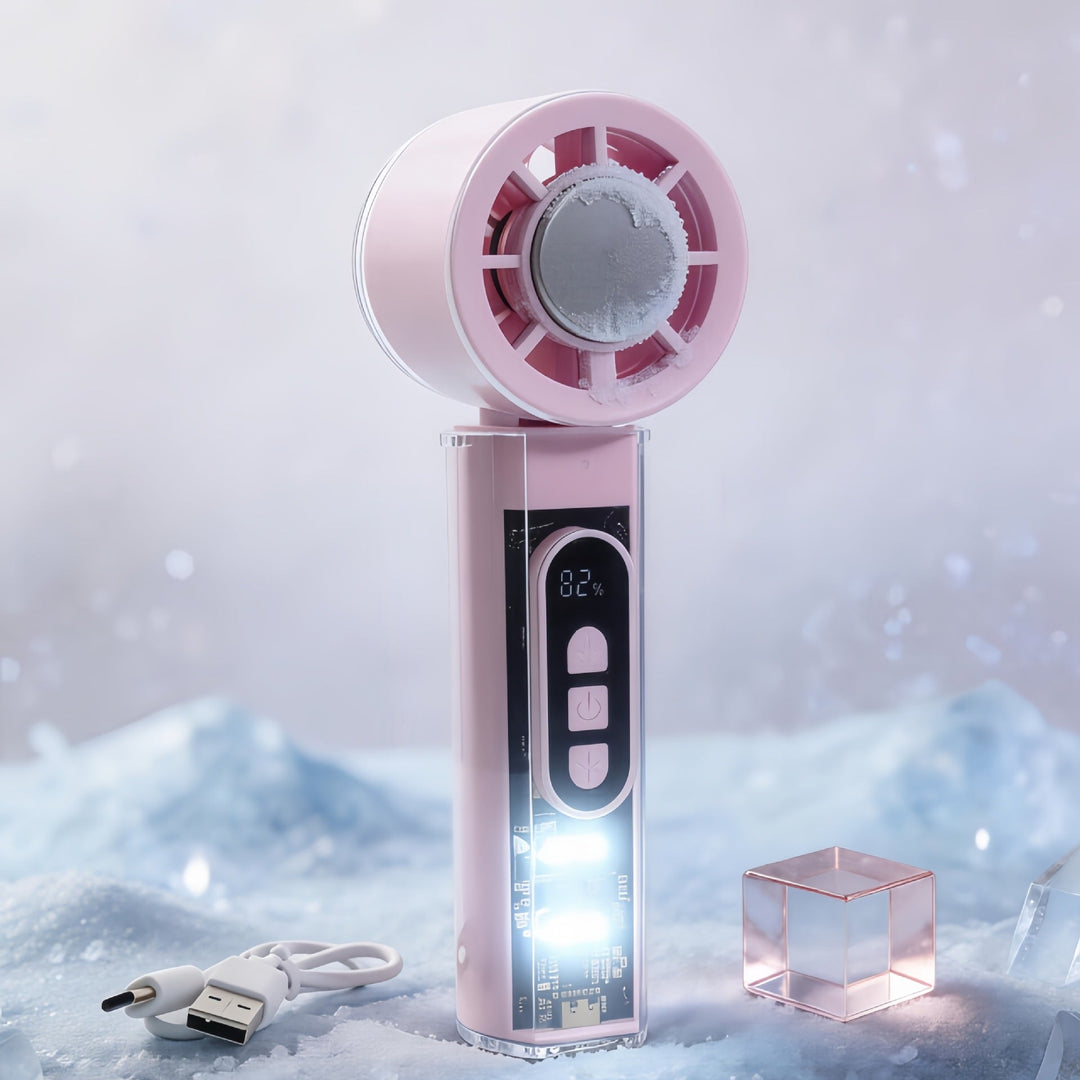 Unisex USB-kannettava käsituuletin sumutoiminnolla 5