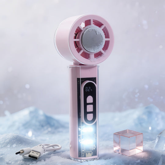 Unisex USB-kannettava käsituuletin sumutoiminnolla 5