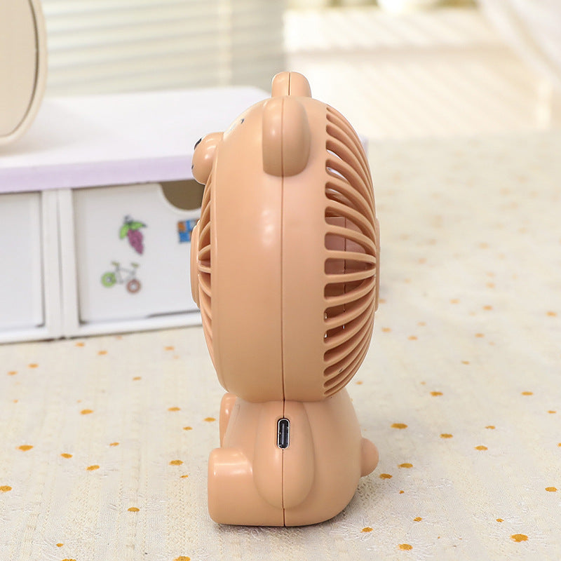 Unisex USB-pöytätuuletin Karhumallinen Kompakti Kannettava 5