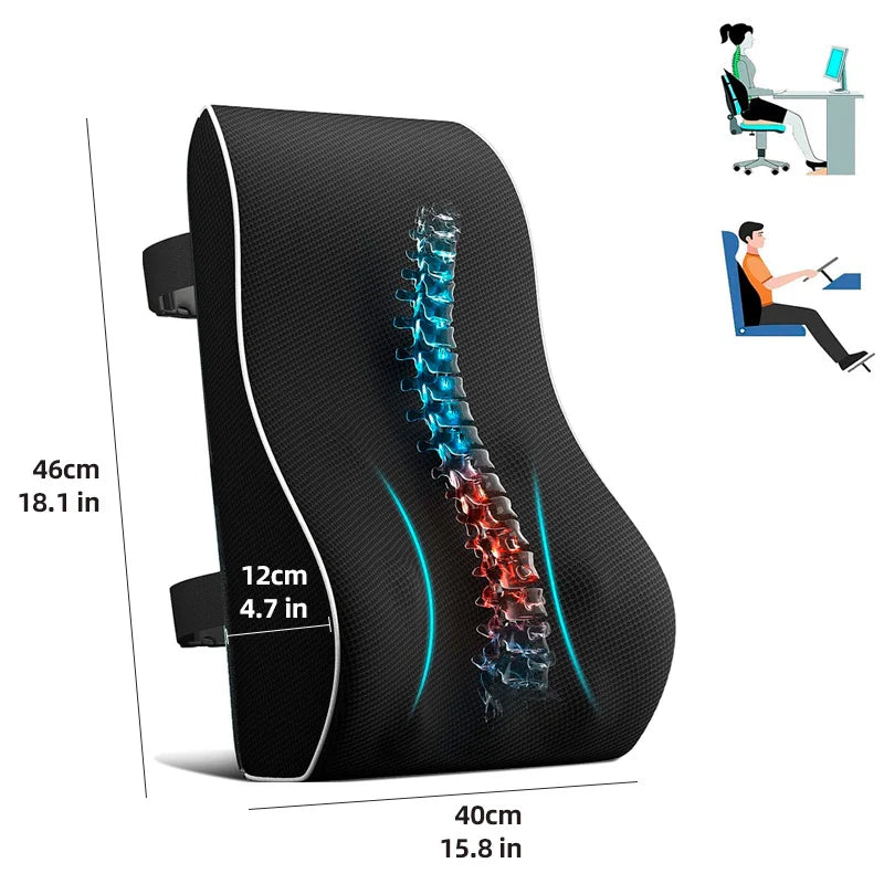 Unisex ristiselän tuki ergonomisella muotoilulla 4