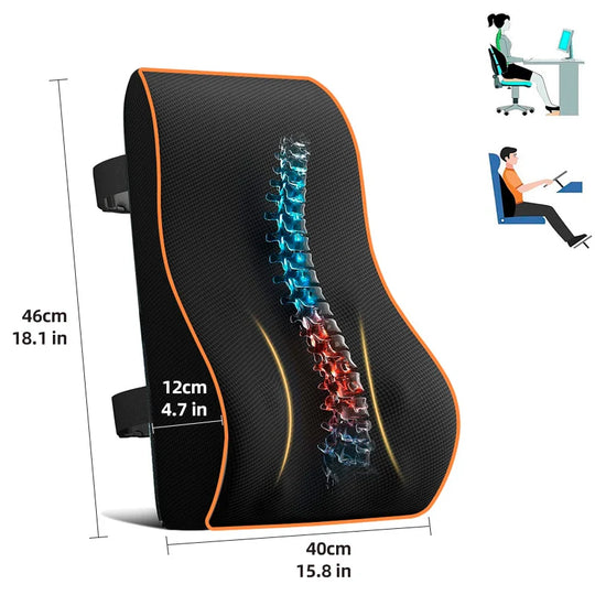 Unisex ristiselän tuki ergonomisella muotoilulla 5