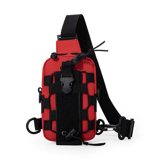 Unisexin Monikäyttöinen Crossbody-laukku Toiminnallisella Suunnittelulla 3