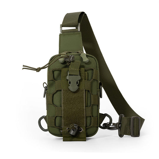 Unisexin Monikäyttöinen Crossbody-laukku Toiminnallisella Suunnittelulla 4