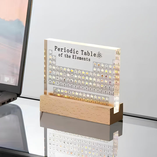 Valaistu Jaksollinen Taulukko Modernilla Tyylillä 8