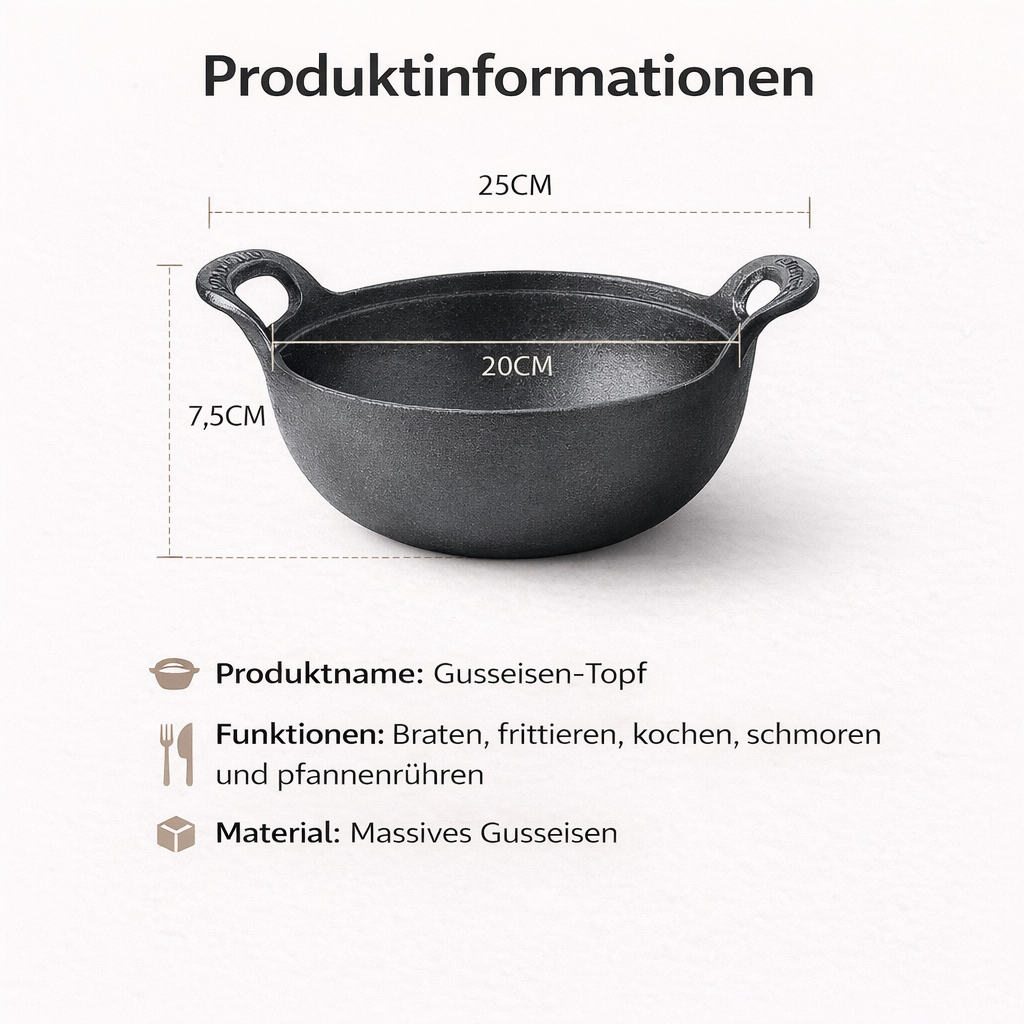 Valurautapannu FerroPure™ Syvä 4