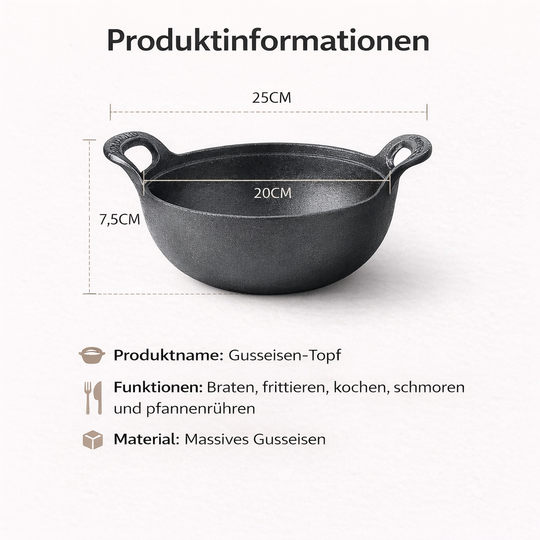 Valurautapannu FerroPure™ Syvä 4