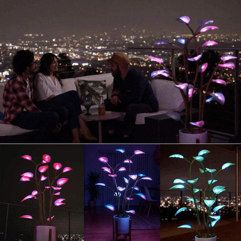 Värinvaihtava LED Valaisin Luonnonmuotoisella Designilla 1