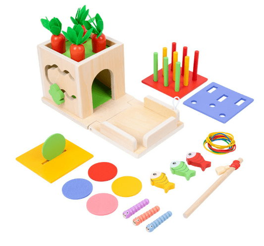 Vauvojen Oppimislelu ActivityCube Montessorin Inspiroimana 2