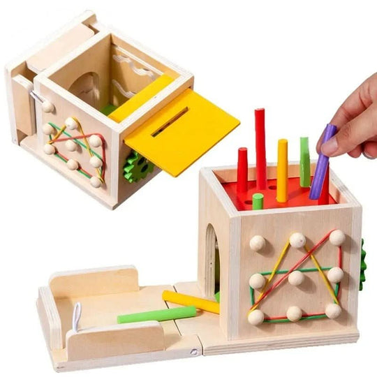 Vauvojen Oppimislelu ActivityCube Montessorin Inspiroimana 4