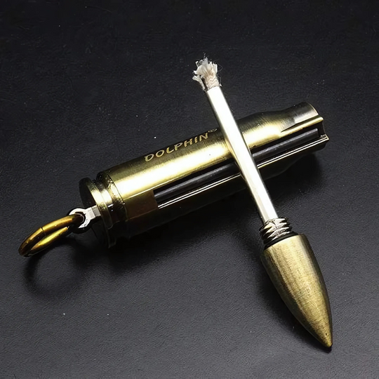 Vedenpitävä Flint Fire Starter Avaimenperä 2