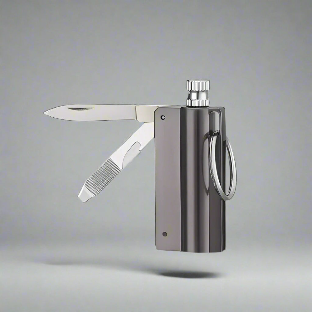 Vedenpitävä Flint Fire Starter Avaimenperä 4
