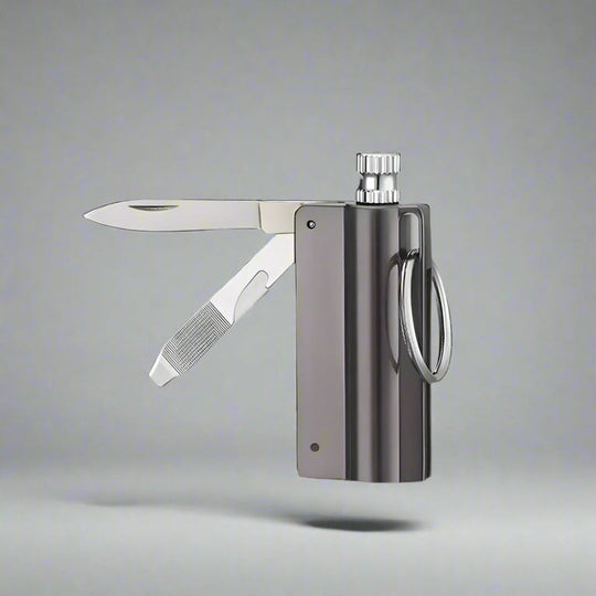 Vedenpitävä Flint Fire Starter Avaimenperä 4