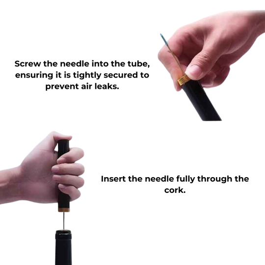 Viininavaaja Ilmapaineella Moderni Kompakti Design 4