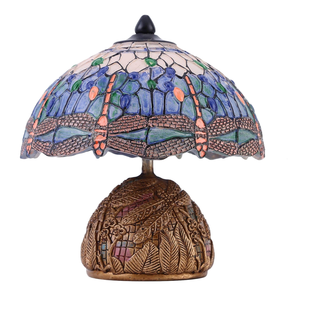 Vintage-tyylinen Pöytälamppu Sudenkorentoaiheella 7