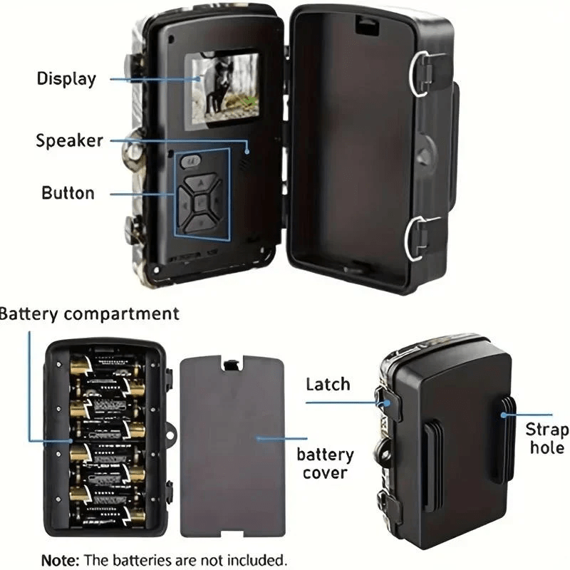 Wildlife Camera 12 MP Night Vision 4
