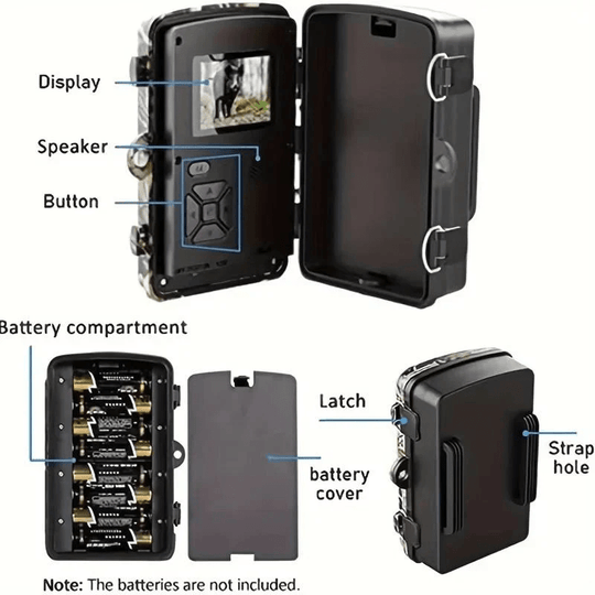 Wildlife Camera 12 MP Night Vision 4