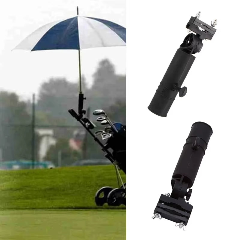 Yleiskäyttöinen Sateenvarjokiinnike Golfkärryyn ja Lastenrattaisiin 3