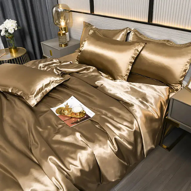 Ylellinen Satin Pussilakana 10