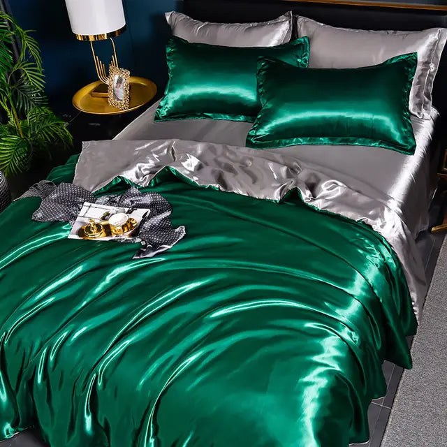 Ylellinen Satin Pussilakana 14