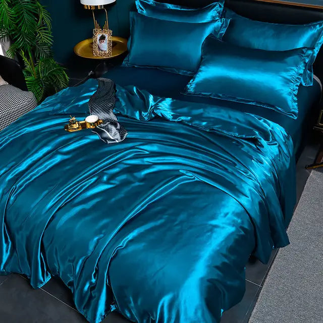 Ylellinen Satin Pussilakana 8