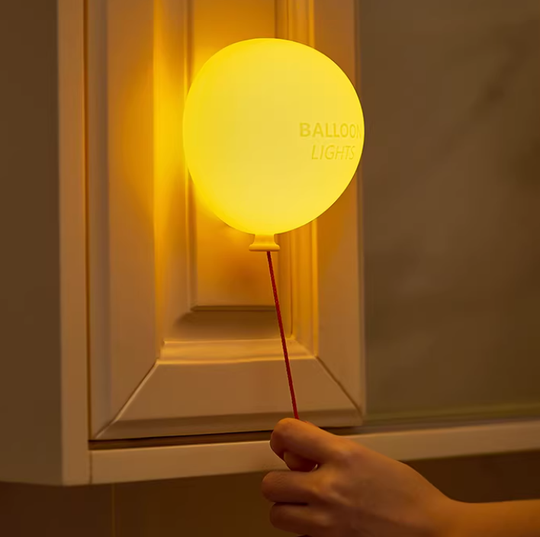 Yölamppu Pehmeä Glow Ilmapallo Minimalistinen Muotoilu 0