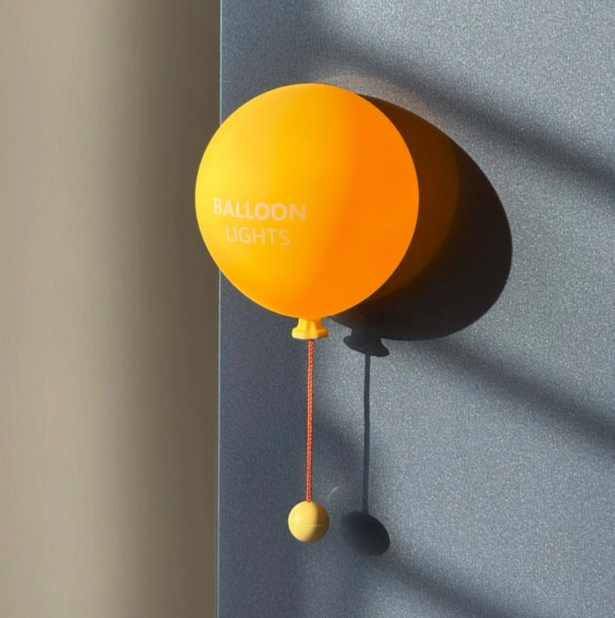 Yölamppu Pehmeä Glow Ilmapallo Minimalistinen Muotoilu 1