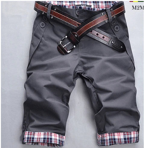Variant image for Miesten Cargo-shortsit Rento 100% Puuvilla-19