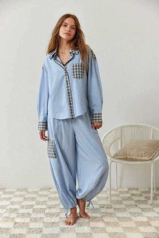 Naisten Pyjama Fleecemateriaalista Mukava Yöasu 4