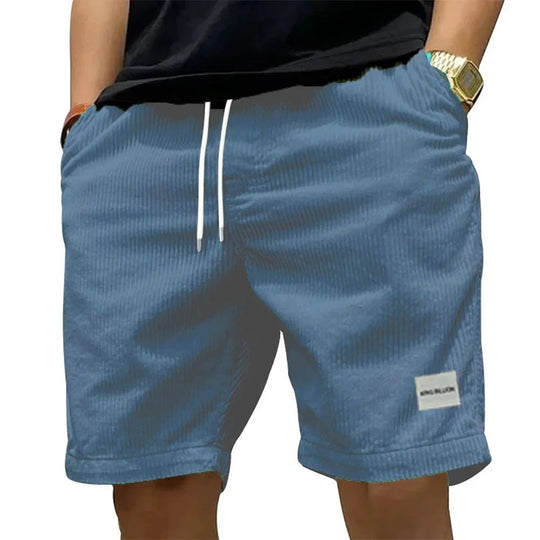 Miesten vintage-corduroy-cargoshortsit