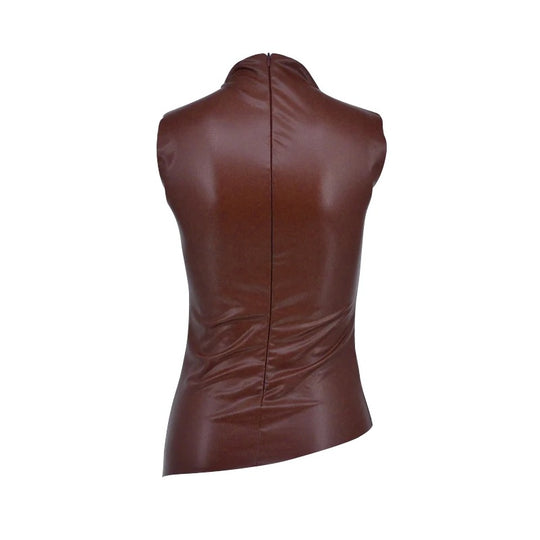 Naisten hihaton bodycon-tyylinen rento tankkitoppi