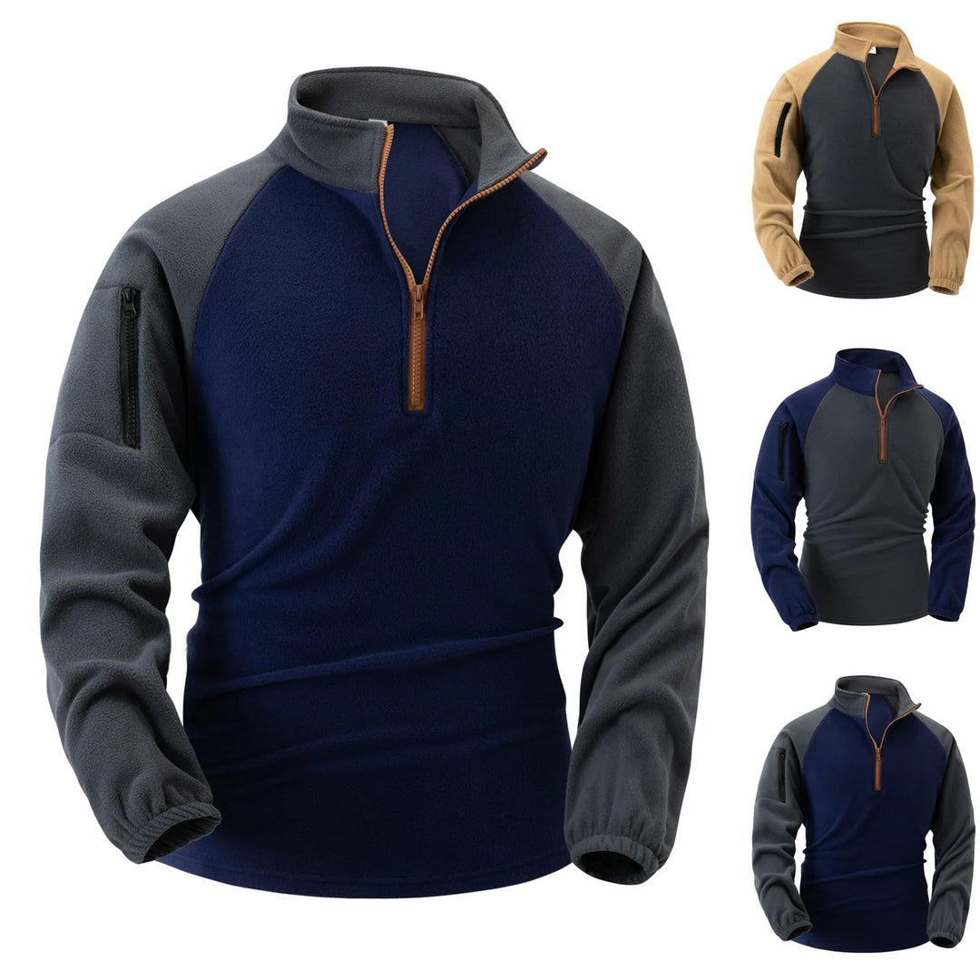 Miesten hihatasku Fleece villapaita
