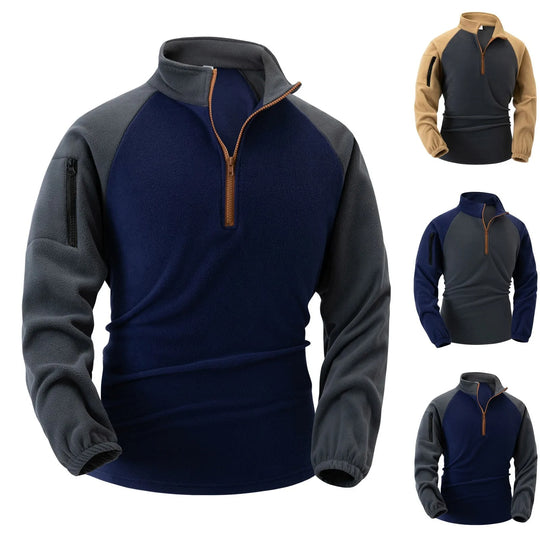 Miesten hihatasku Fleece villapaita