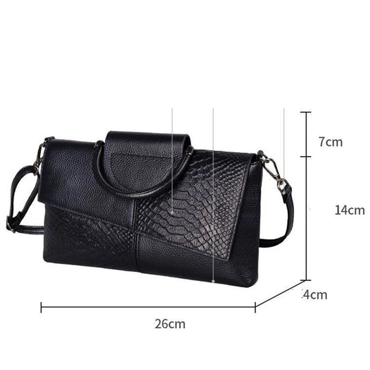 Naisten pehmeä PU nahka Crossbody käsilaukku