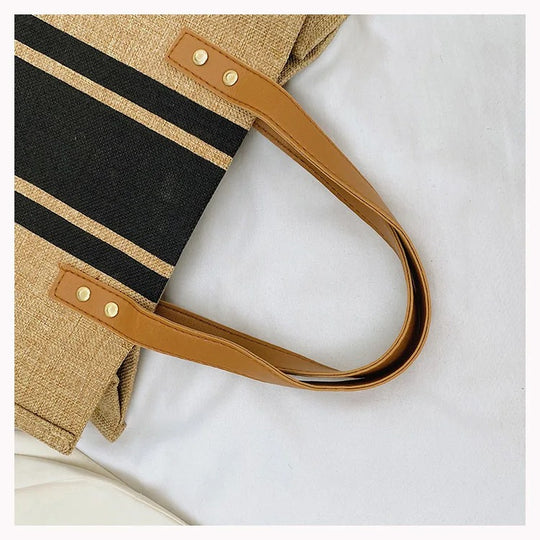Naisten Canvas Bucket Tote