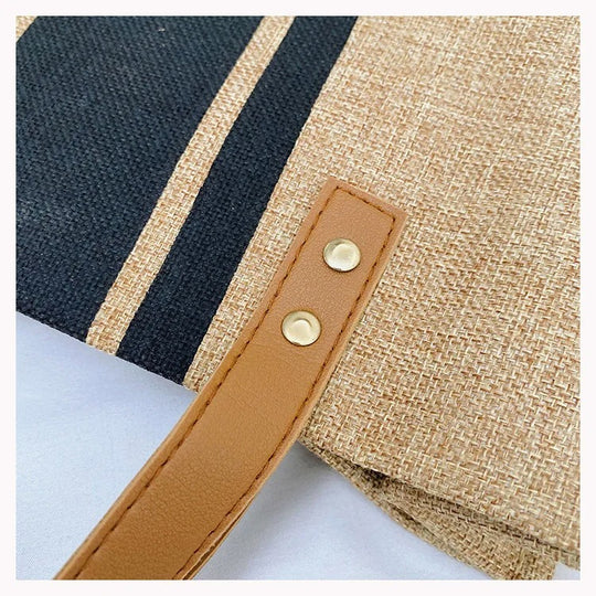 Naisten Canvas Bucket Tote