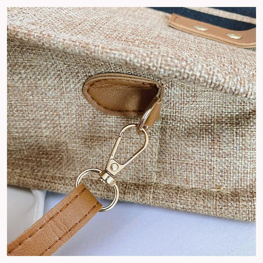 Naisten Canvas Bucket Tote