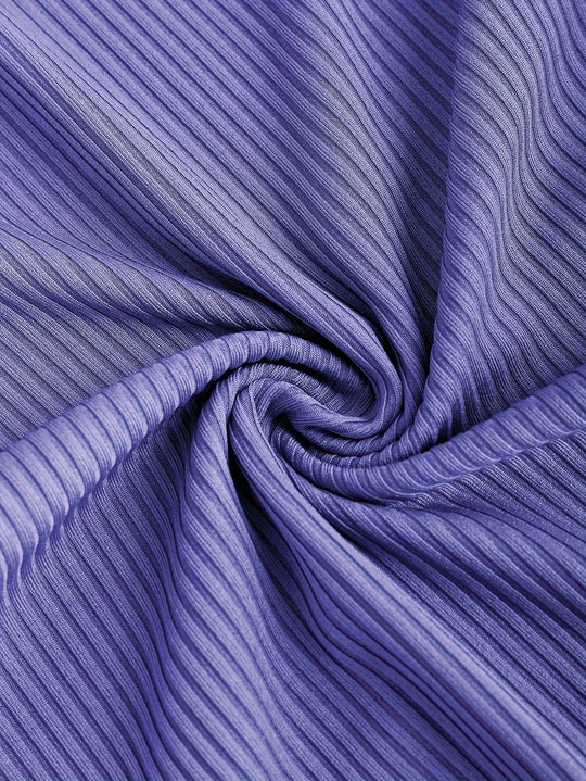 Naisten hihaton neulottu olkaimellinen pitkä mekko