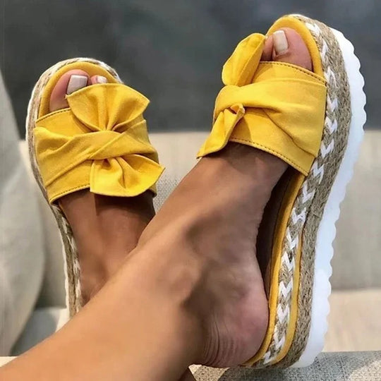 Naisten Wedge Platform Heel Sandaalit