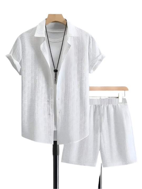Miesten kaksoset jacquard-setit