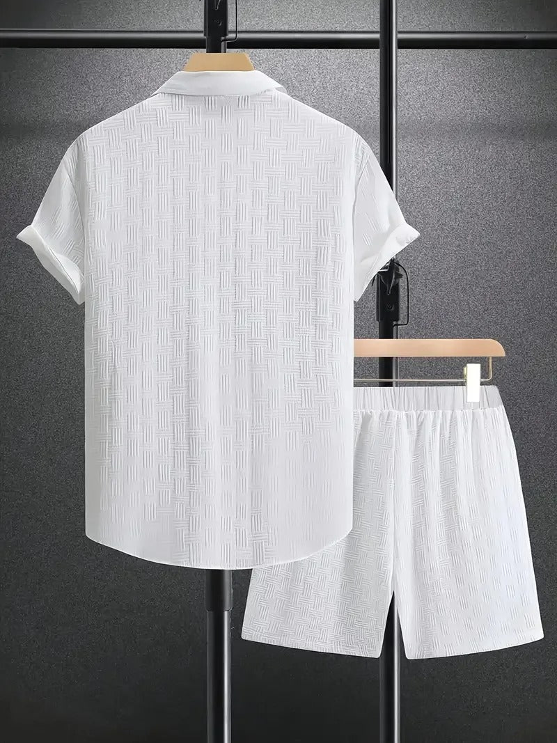 Miesten kaksoset jacquard-setit
