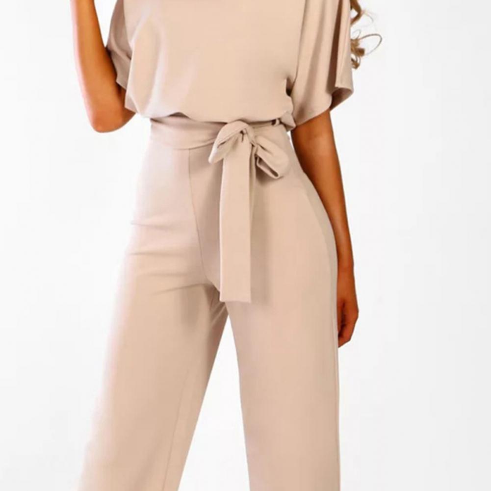 Naisten tiukka vyötärö Slim Jumpsuit