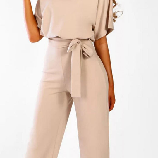 Naisten tiukka vyötärö Slim Jumpsuit