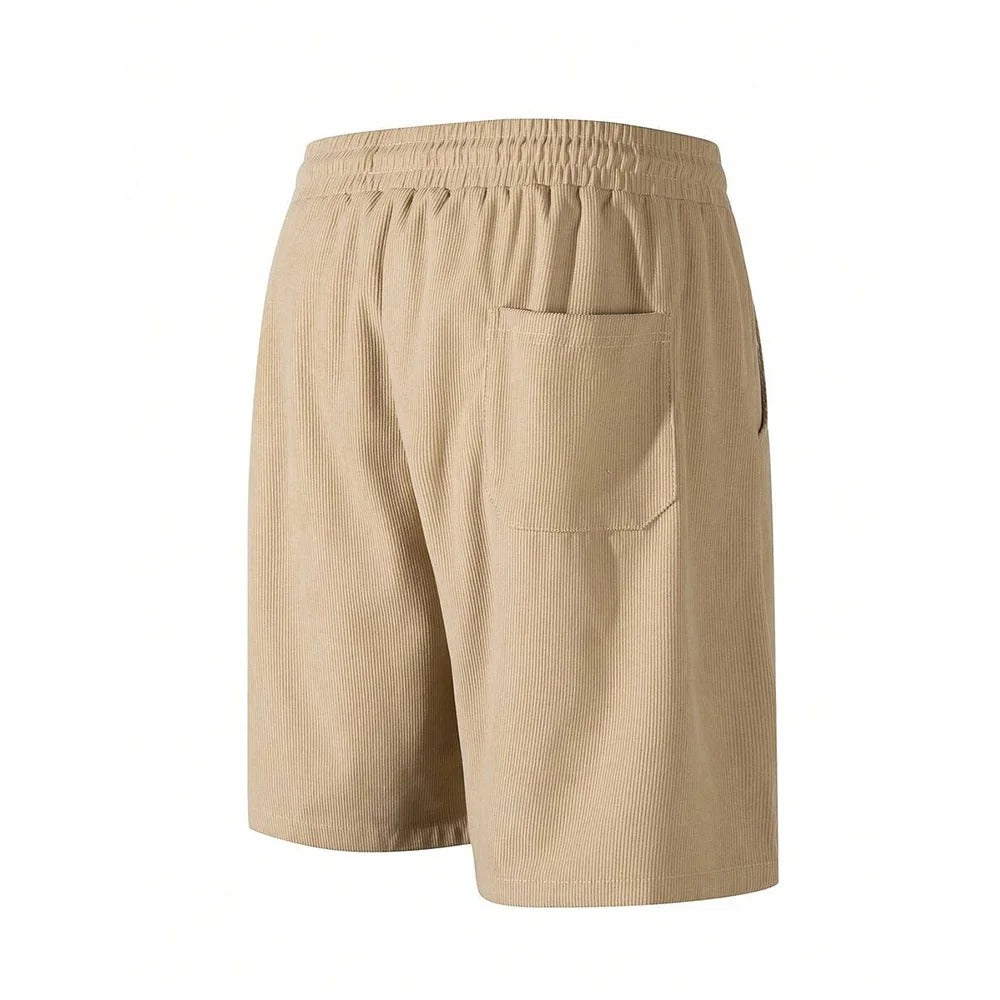 Miesten korderoi-casual-shortsit