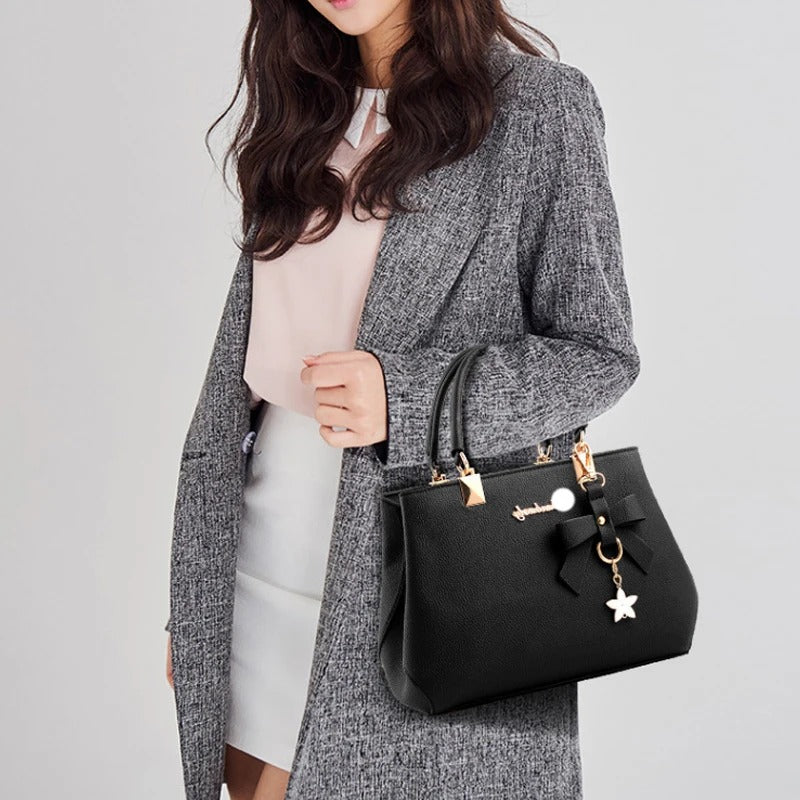 Naisten Messenger Kangaskassi Flower Charm