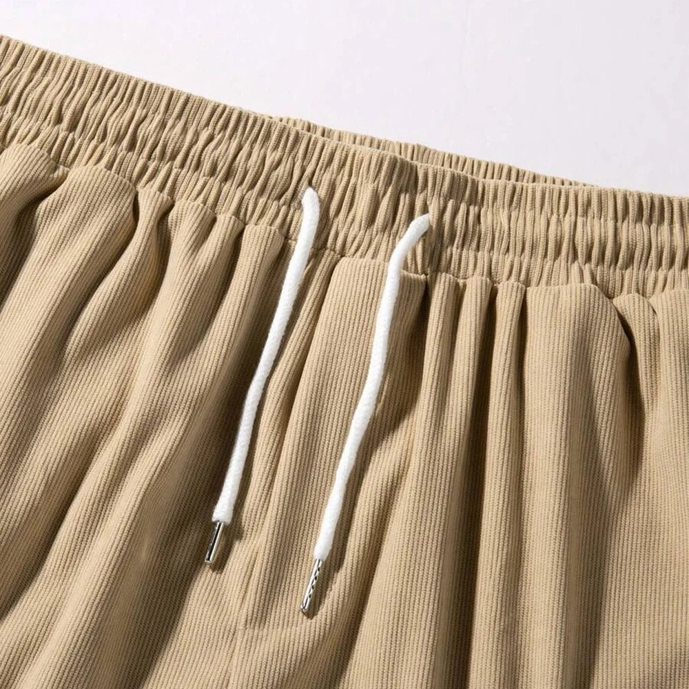 Miesten korderoi-casual-shortsit