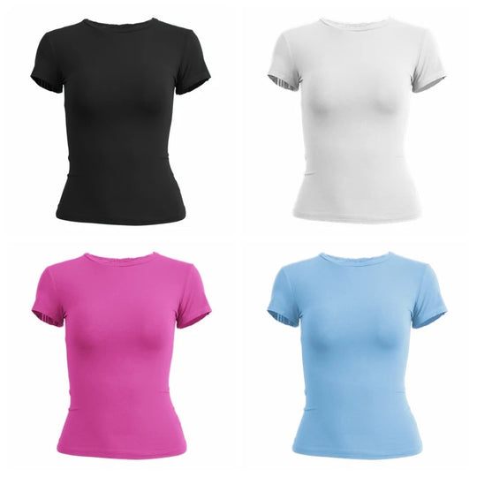 Naisten Sportive Slim Fit T-paita