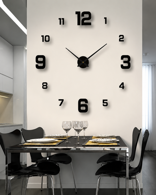 Design Seinäkello Modernilla Tyylillä